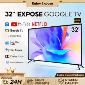 Smart TV Android 43 inch Digital TV 4K LED -Dolby Audio- Youtube/Netflix/Google WIFI USB/HDMI/AV/LAN