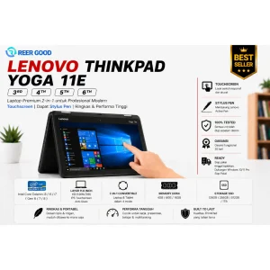 Laptop Lenovo Thinkpad Seri Yoga 11E & S1 Yoga 12 & Yoga 260 & Yoga 370 460 Touch Screen Like New