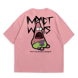 Kaos Oversize Unisex Lengan Pendek | T-shirt Oversize Impact wearhouse | PATRICKOS | Pria Wanita