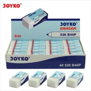 Penghapus / Eraser / Stip Joyko Putih Kecil (40PCS) NOTE: DIJUAL PER PACK BUKAN PCS/ 1 PACK ISI (40PCS)